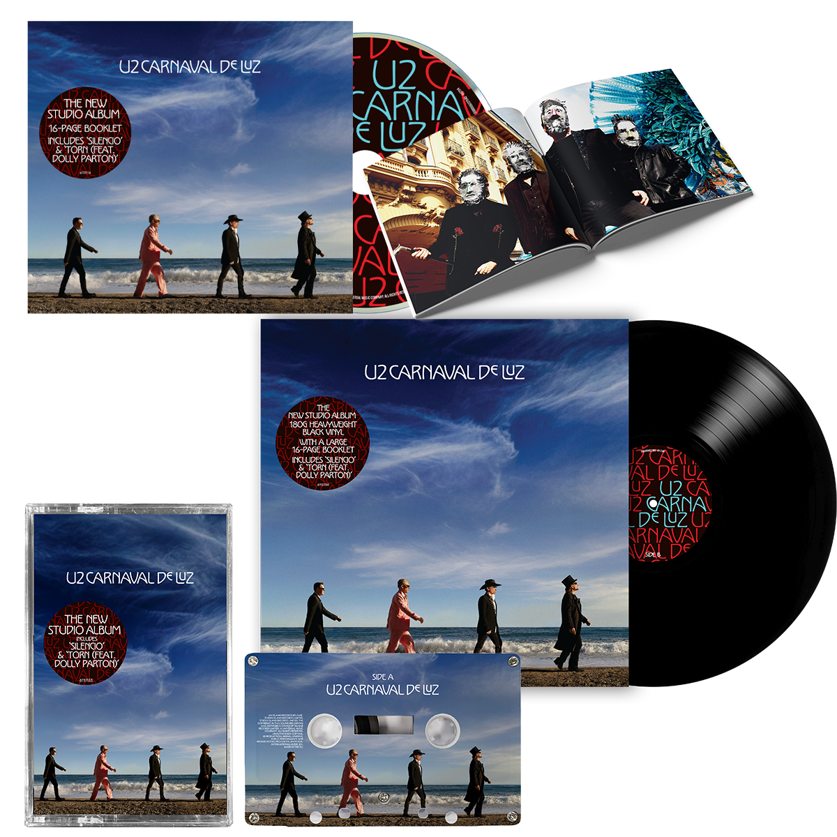 Carnaval De Luz - Standard Black Vinyl + Standard CD + Cassette