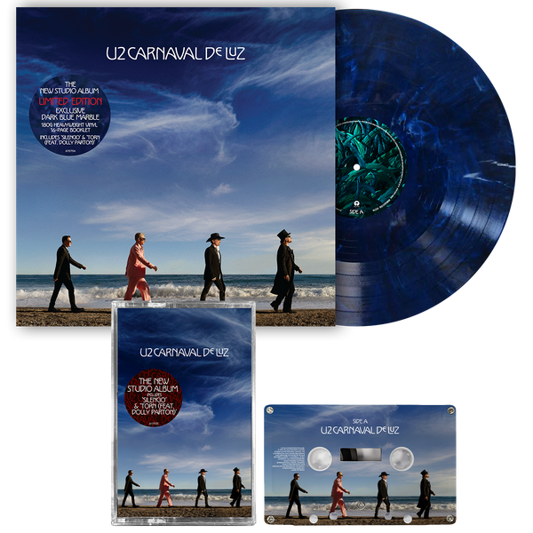 Carnaval De Luz - Dark Blue Marble Vinyl + Cassette – U2 UK Shop