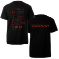 Intercontinental Ballistic Missiles Black Tee