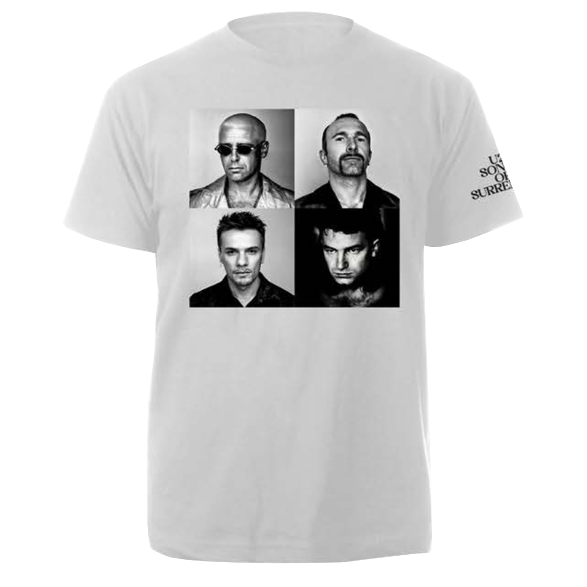 Songs Of Surrender Album Tee - White