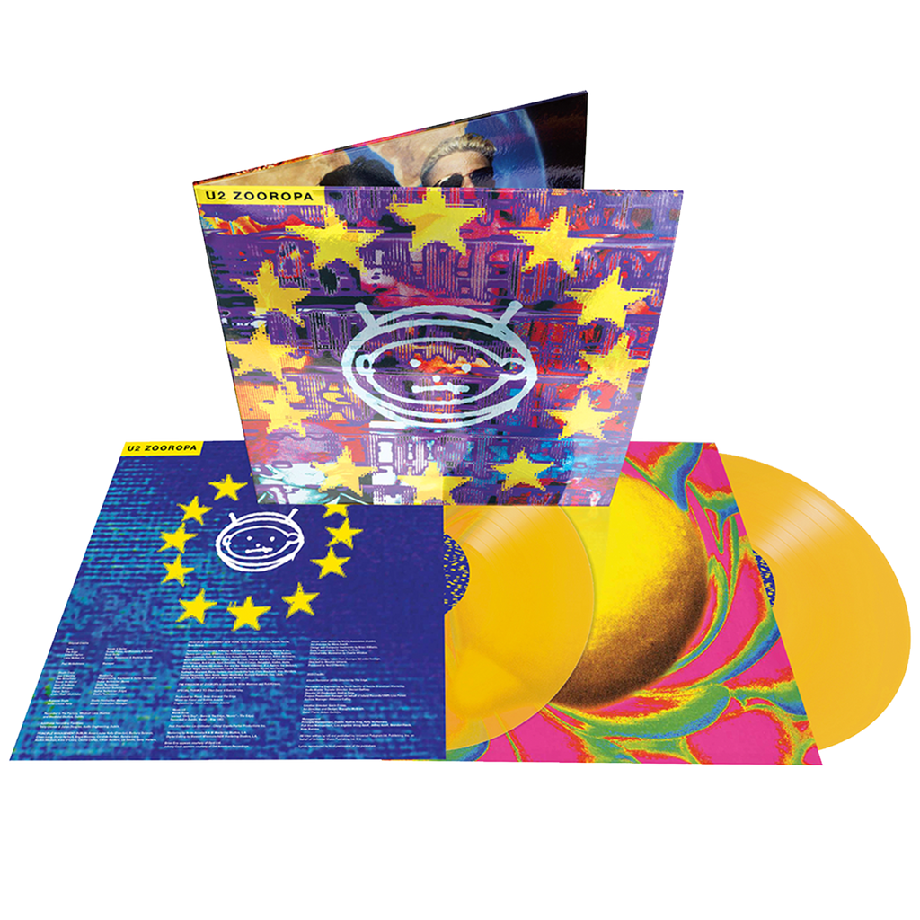 Zooropa 30th Anniversary Limited Edition Yellow Vinyl and Gatefold