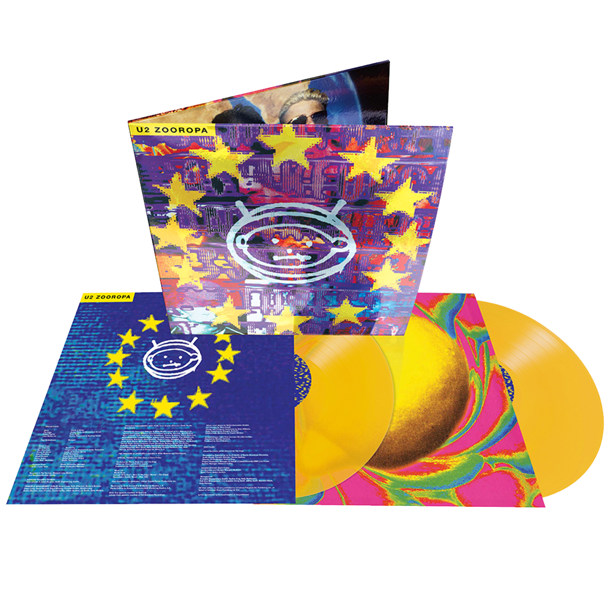 Zooropa 30th Anniversary Limited Edition Yellow Vinyl and Gatefold