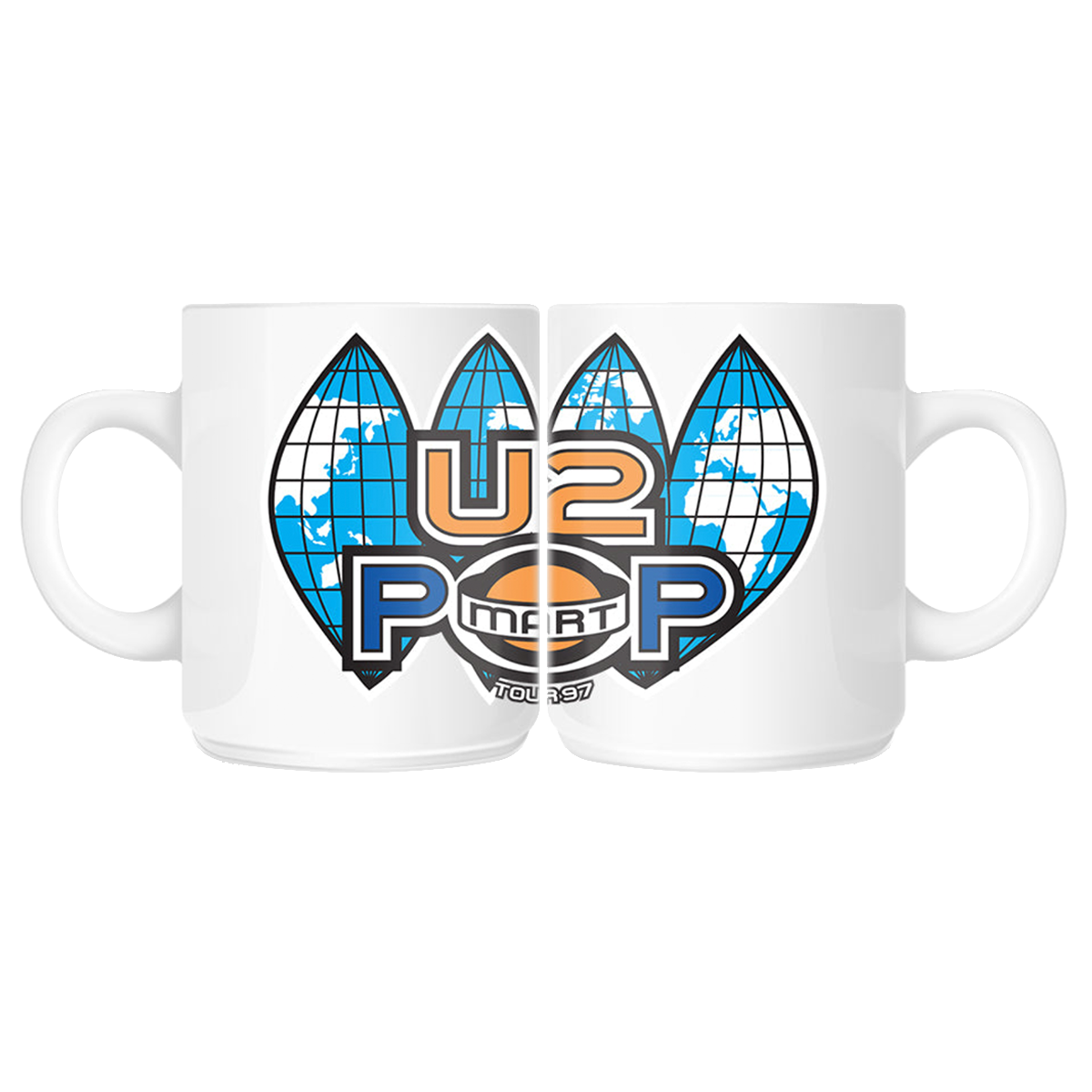 U2 PopMart White Mug