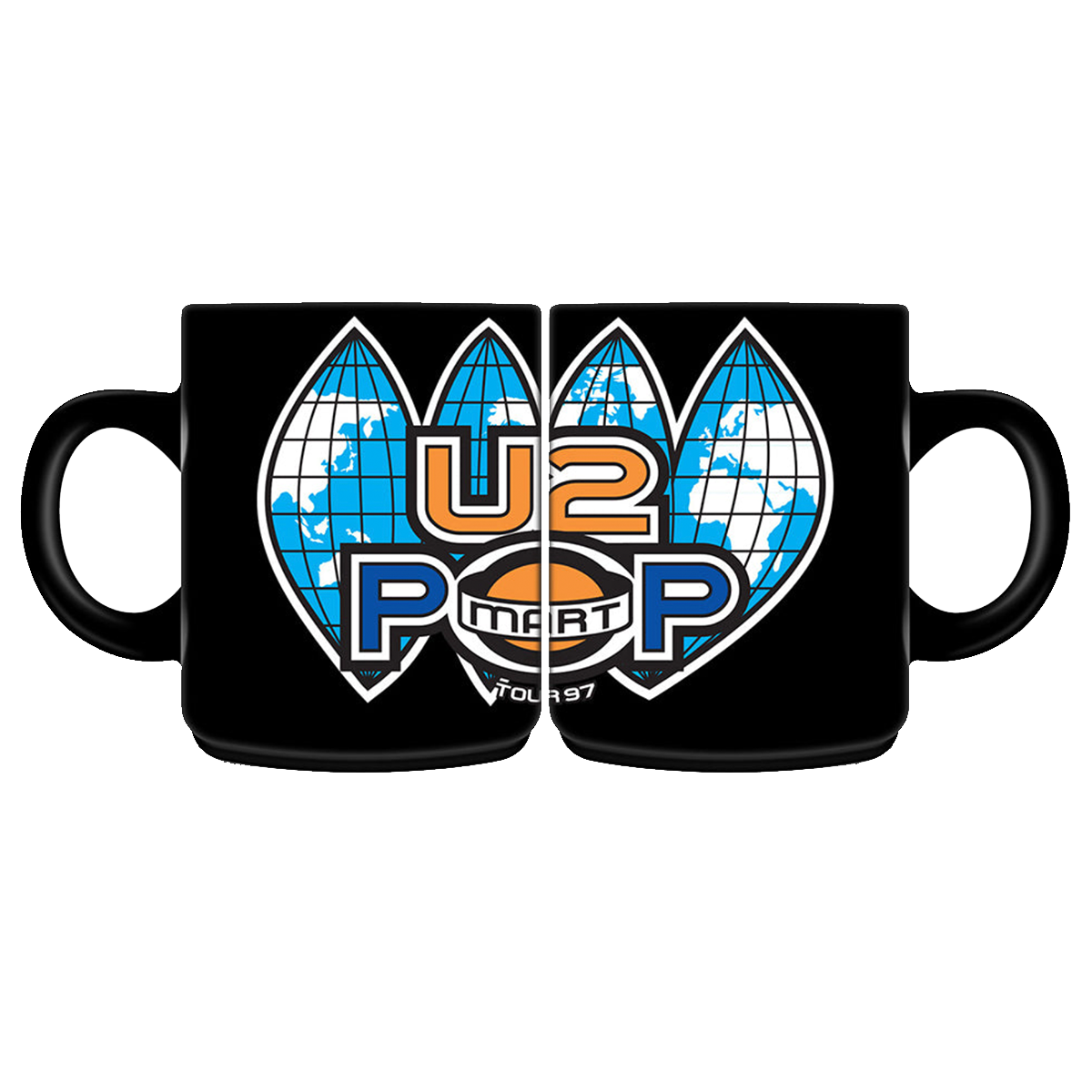 U2 PopMart Black Mug
