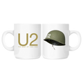 U2 The Best of 1980-1990 White Mug
