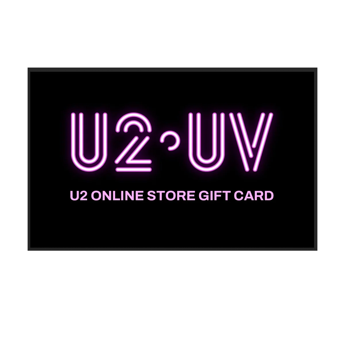U2 UK Gift Card