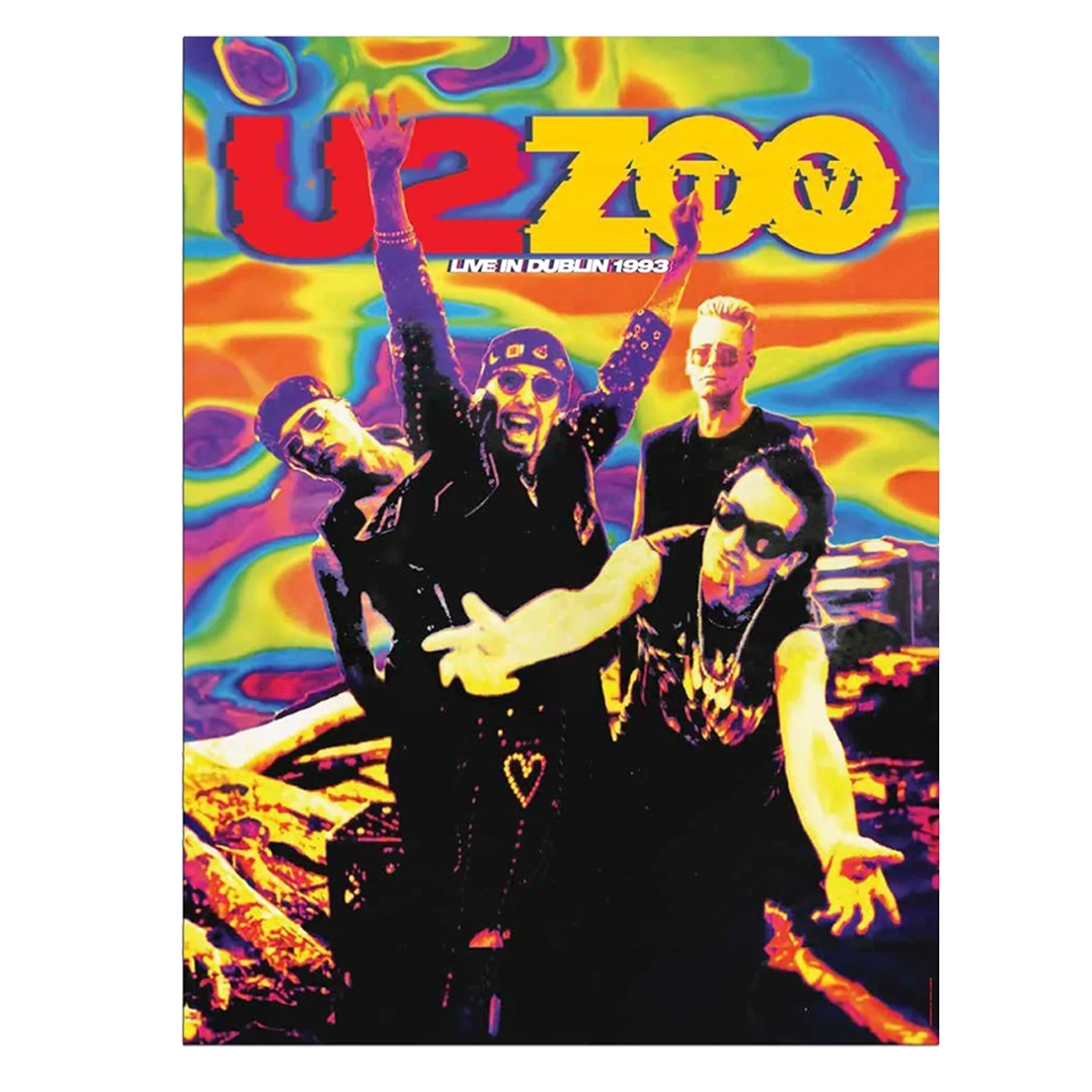 Zoo Silver Foil Poster