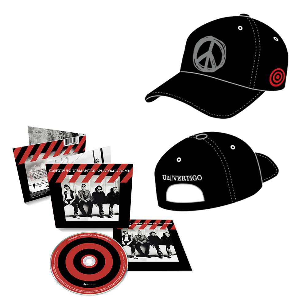 HTDAAB Peace Hat + U2 ‘How To Dismantle An Atomic Bomb (20th Anniversary)’ CD