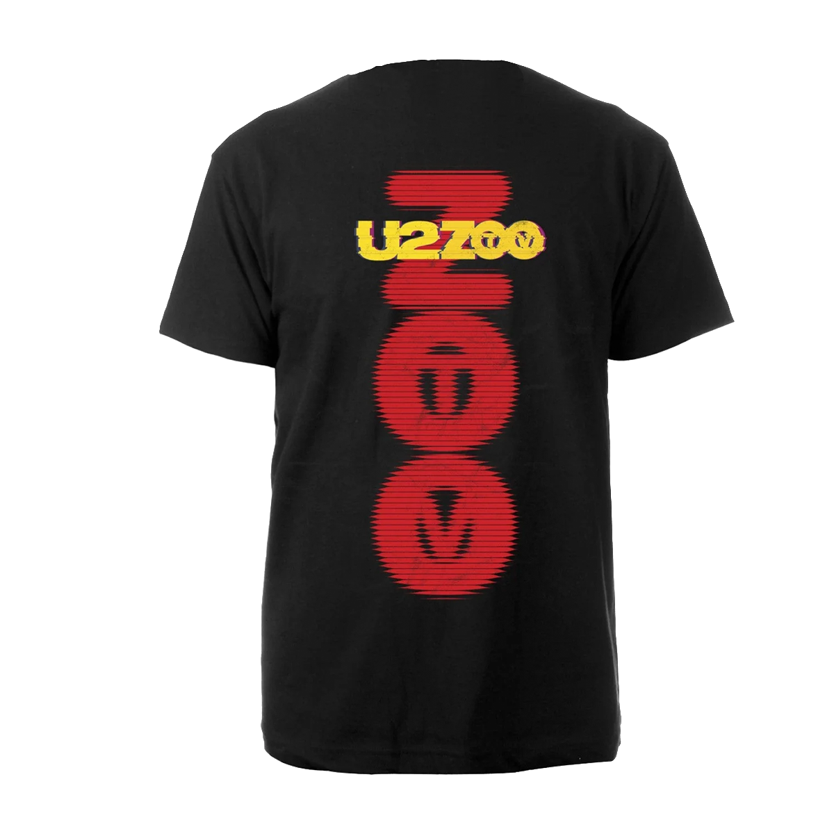 Zooropa Band Cutout Tee - Black