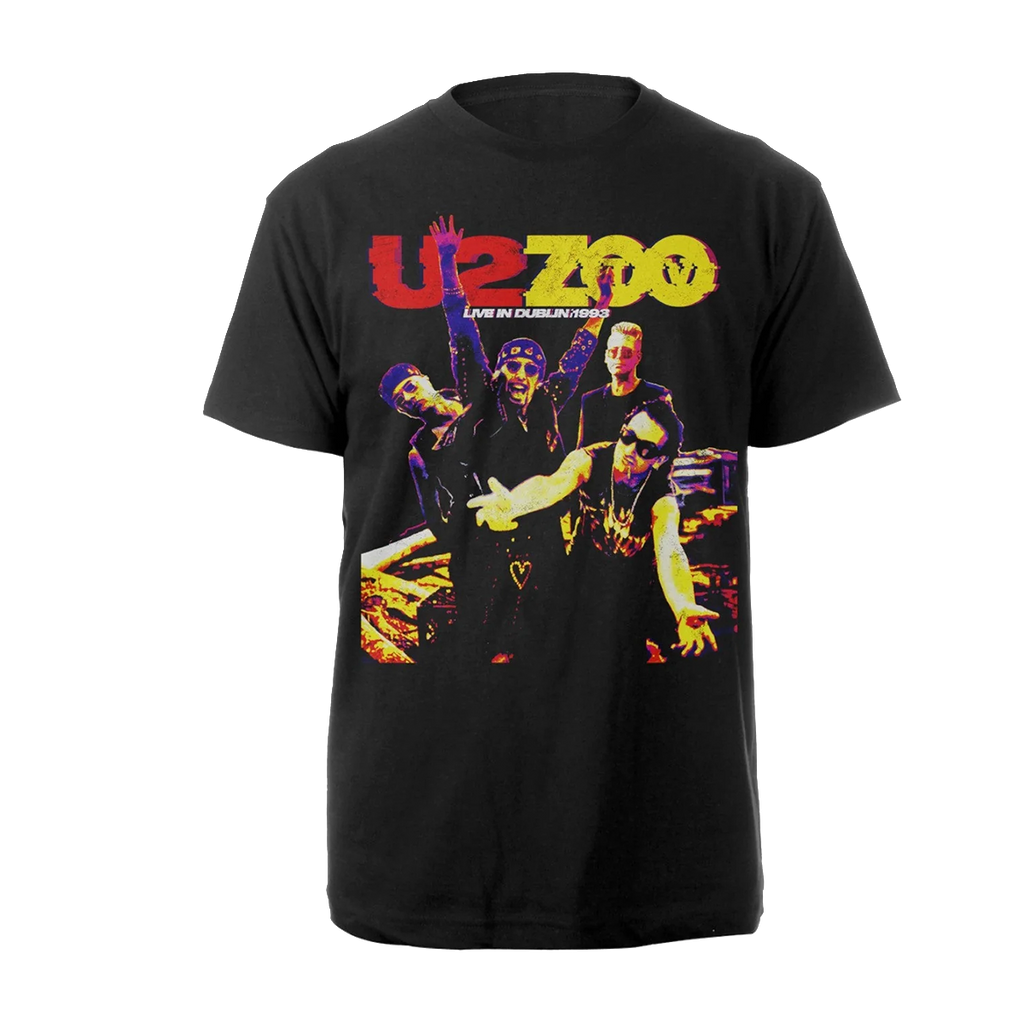 Zooropa Band Cutout Tee - Black
