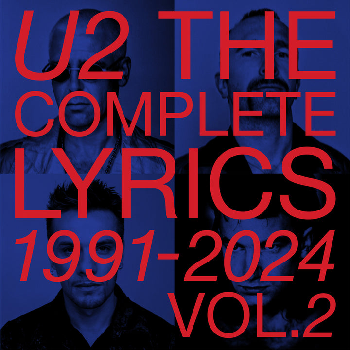 COMPLETE THE 新品U2 2冊セット！！ LYRICS COMPLETE THE 【激レア非売品！】U2 LYRICS メルカリ - VOL.2 1991-2024 アート・デザイン・音楽