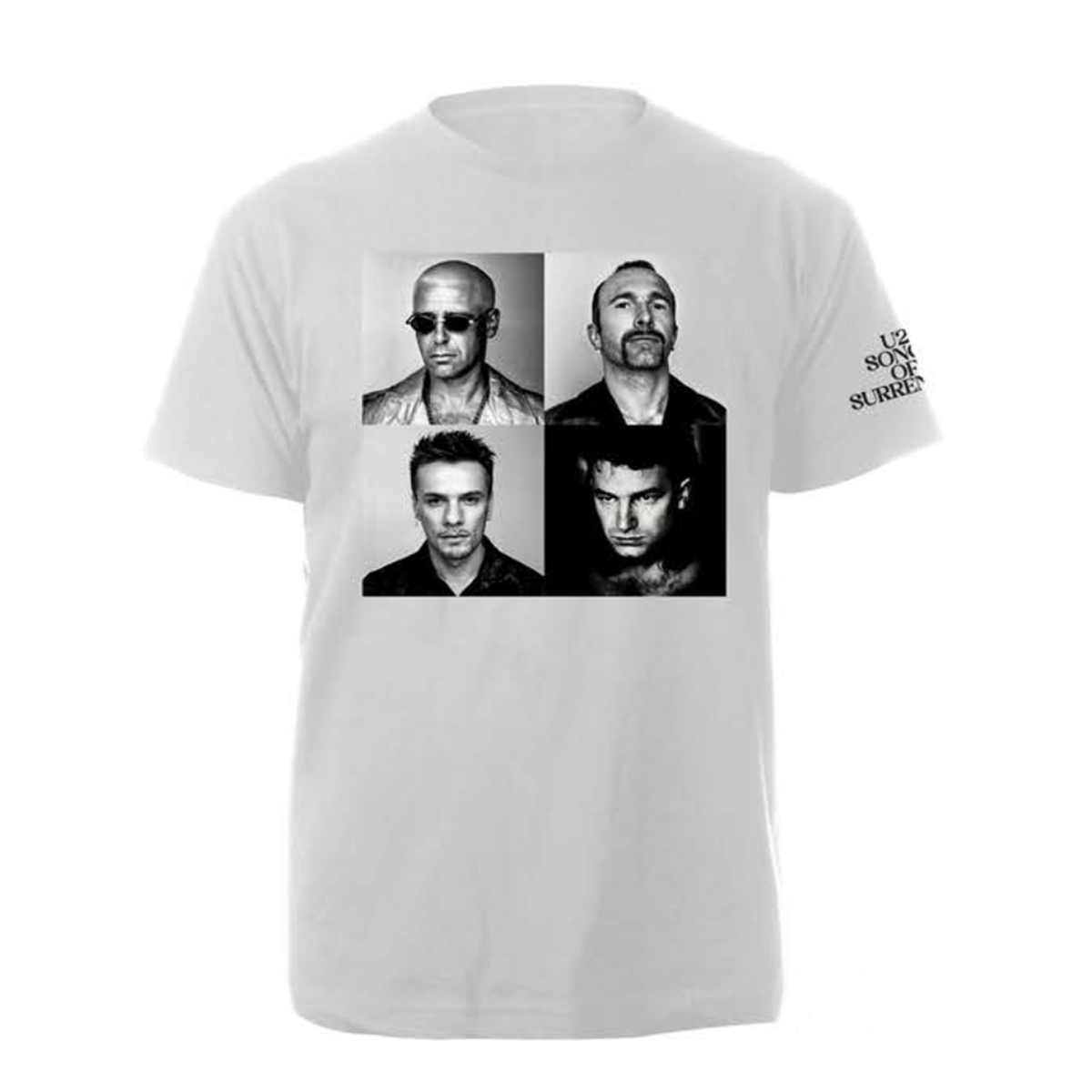 Songs Of Surrender Album Tee - White