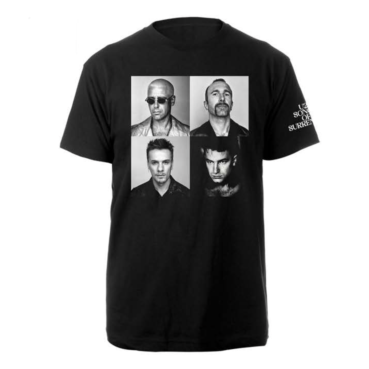 Songs Of Surrender Album Tee - Black