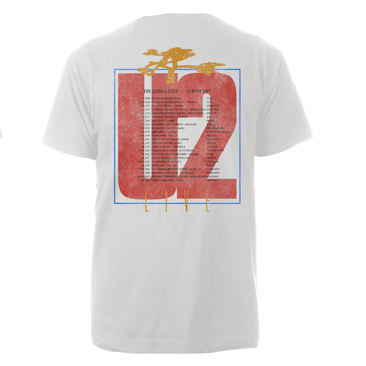 Joshua Tree Tour '87 Tee – U2 UK Shop