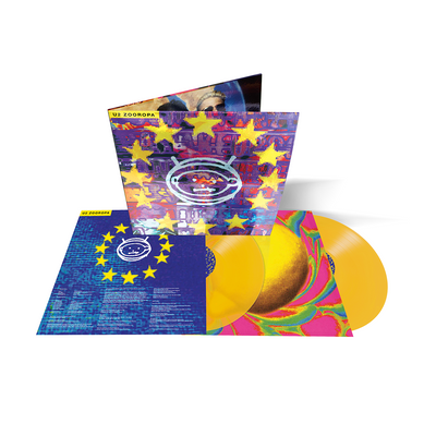 Zooropa 30th Anniversary Limited Edition Yellow Vinyl and Gatefold