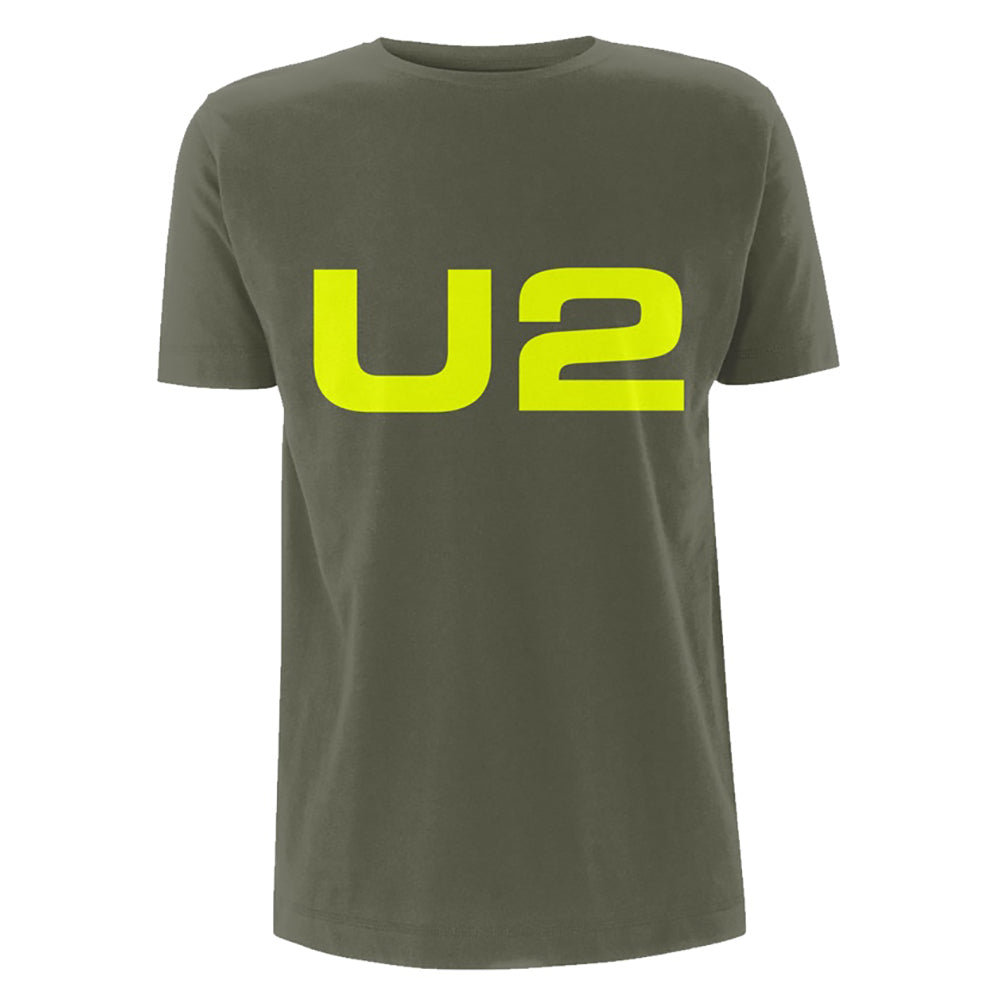 U2 Logo Green T-shirt