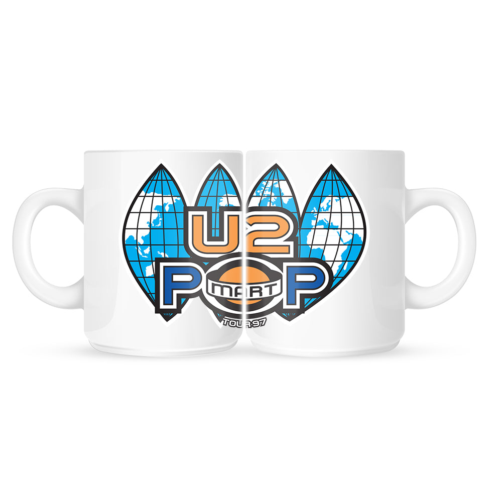 U2 PopMart White Mug