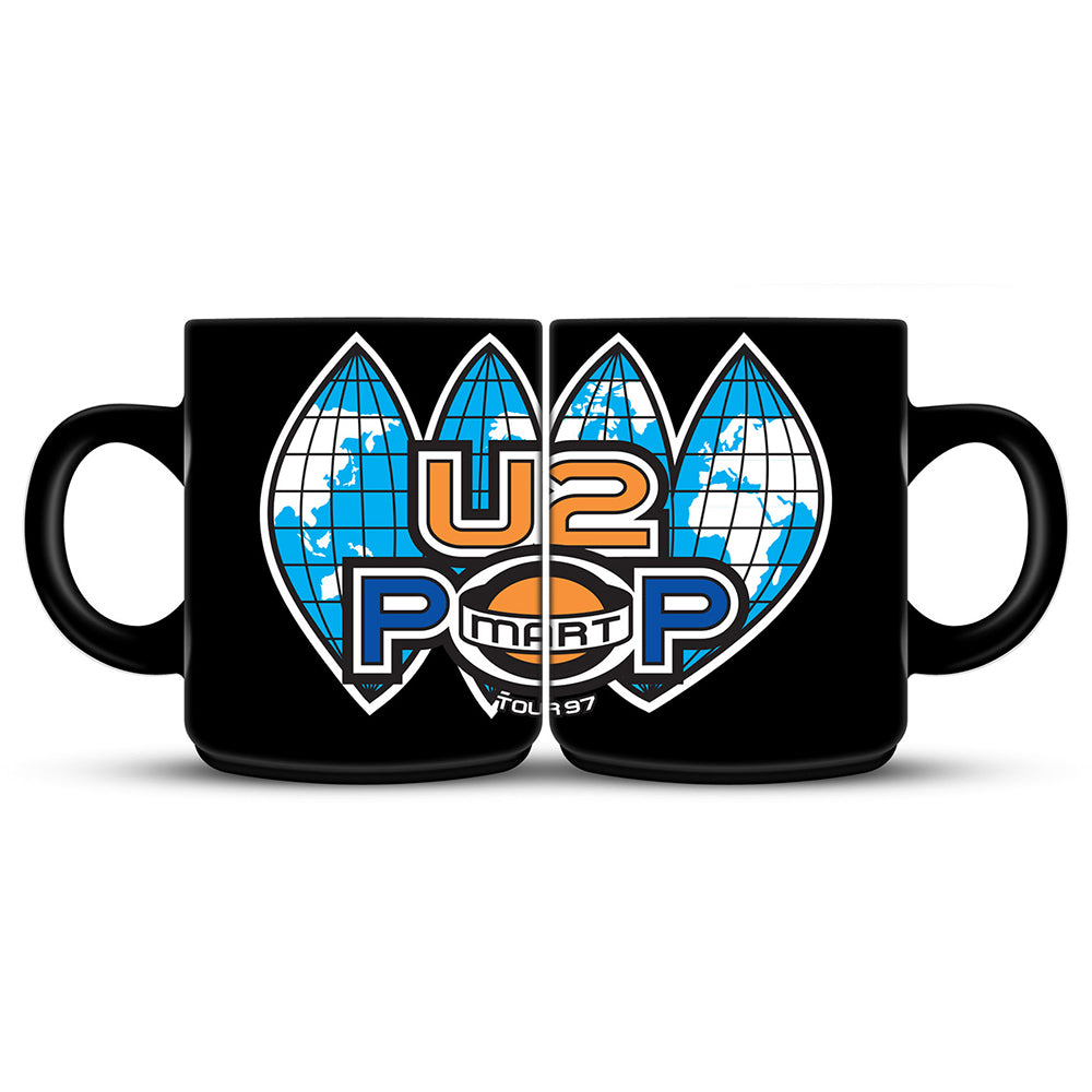 U2 PopMart Black Mug